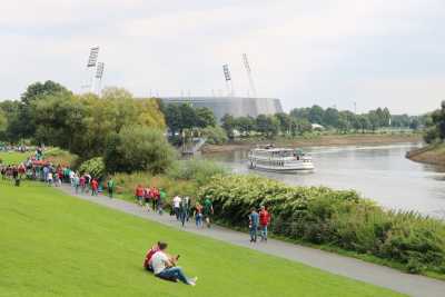 Entspannen an der Weser in Bremen