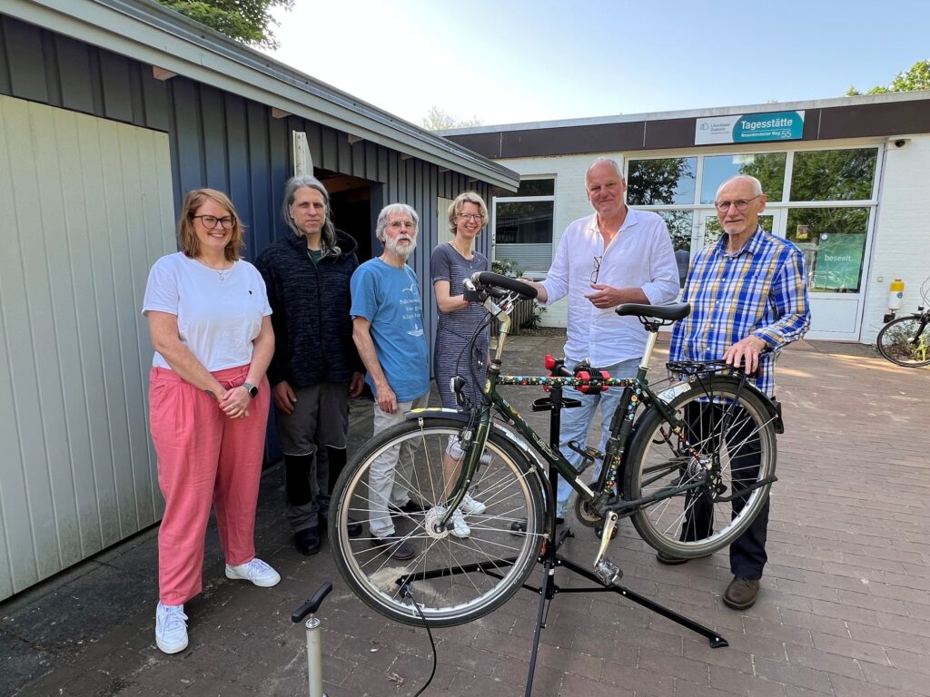 Offene Fahrradwerkstatt für alle startet am NKW 55